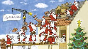 Frohe Weihnachten und schöne Feiertage