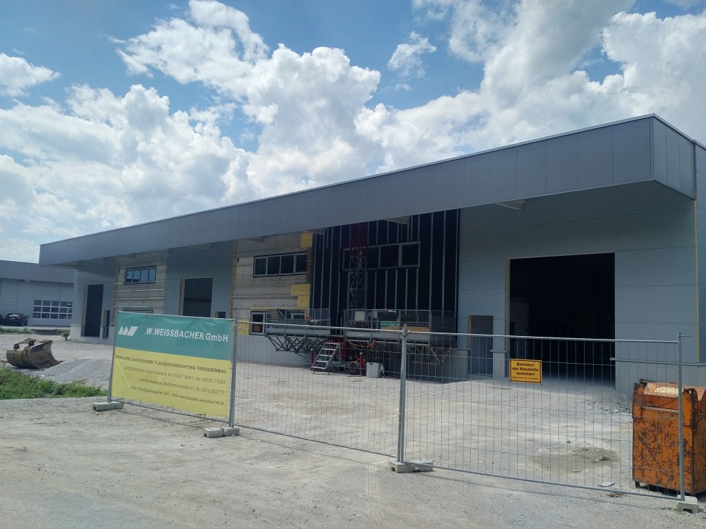 Update zum Hallenneubau!